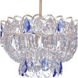 Люстра Катерина 1 лампа подвесная цветная в Ижевске